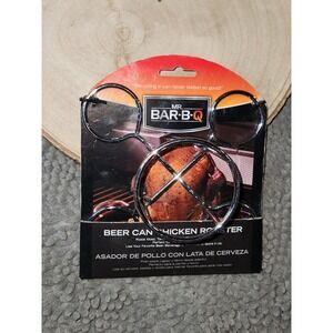 Mr. Bar-B-Q Beer Can Chicken Roaster #06126Y New In Original Packaging
